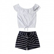 Conjunto Infantil Cropped Love- By Gus