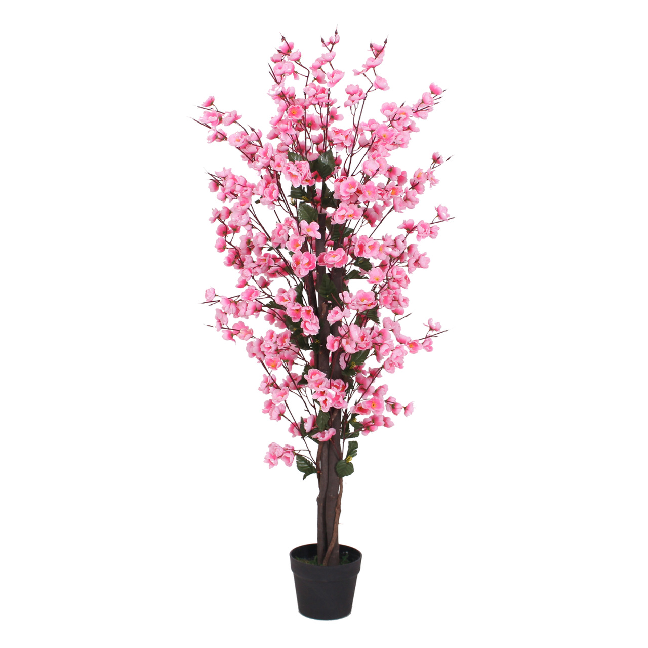 Planta Permanentes Moderna Com Petalas Rosa Coleção Sakura 