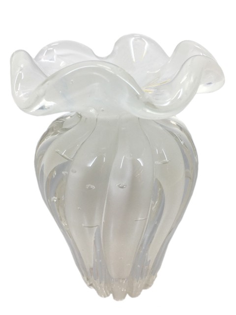 Mini Vaso de Murano - Branco - Foto 2