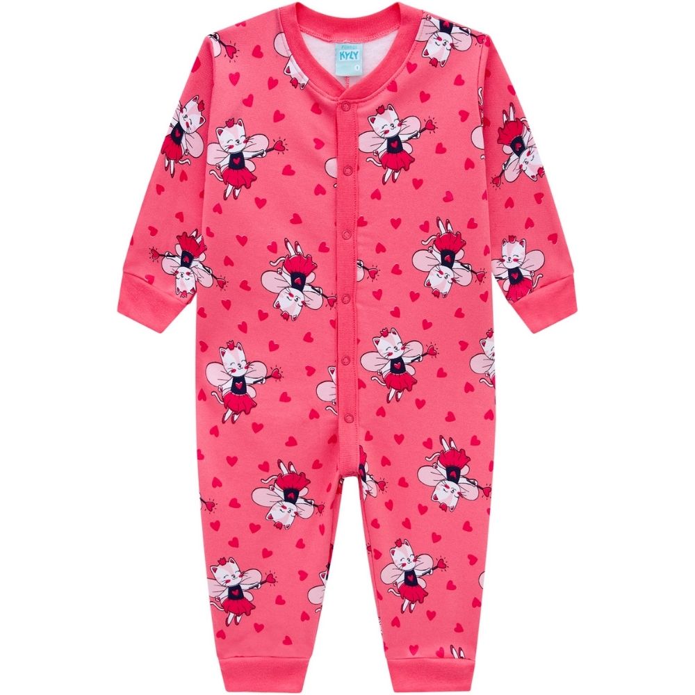 Pijama Infantil Feminino Inverno Blusa e Calça - Kyly 207776