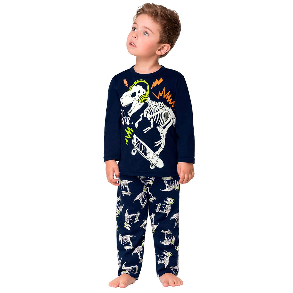 Pijama Infantil Menino Camiseta e Calça Kyly 111277