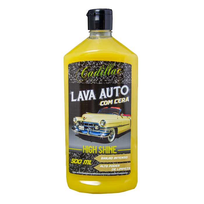 Shampoo Lava Auto com Cera High Shine Cadillac 500 ml