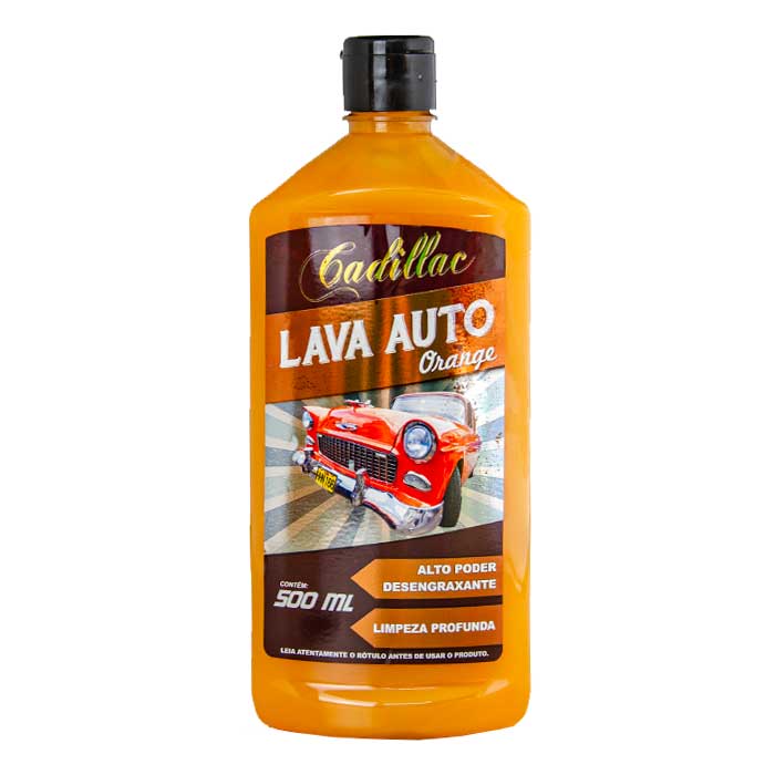 Shampoo Lava Auto Desengraxante Orange Cadillac 500 ml