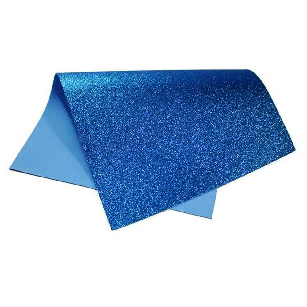 EVA glitter 40x60 azul Dubflex