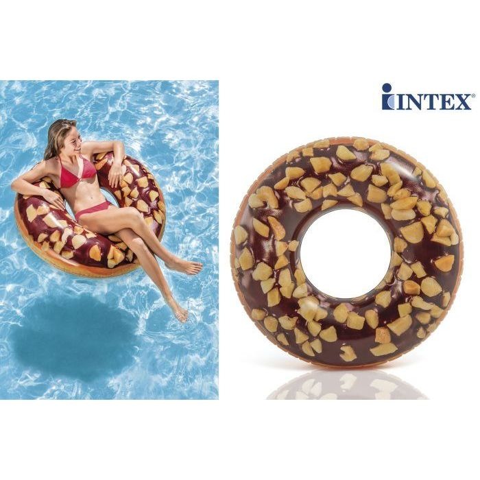 Boia Inflável Donut Chocolate Intex