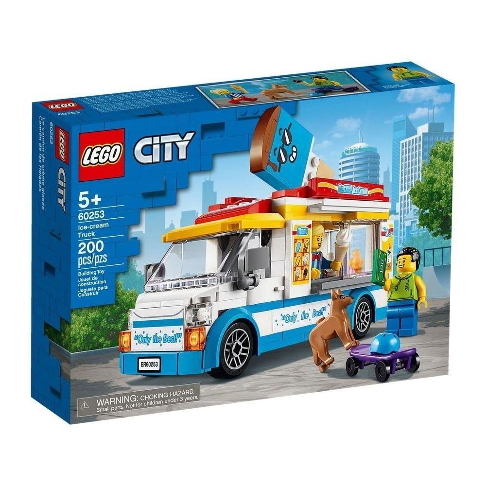 Lego City Van de Sorvetes 200 Peças 60253
