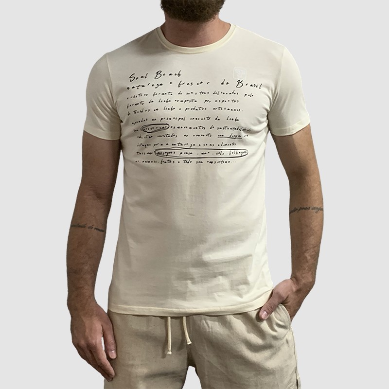 Camiseta Manuscrito Soul Beach