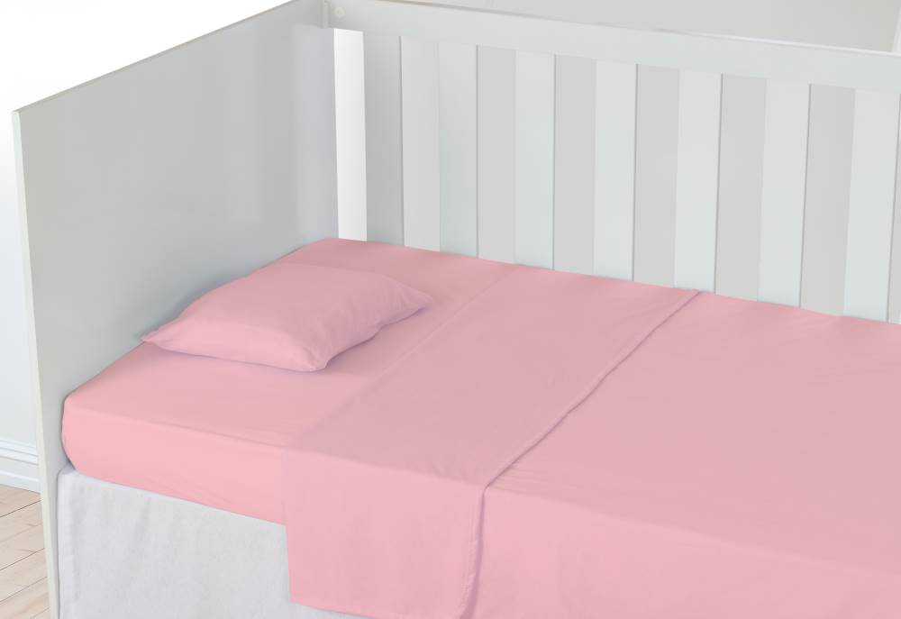 Kit Enxoval Bebe Completo 20 Peças Conforto de Bebê Nuvem Rosa Claro