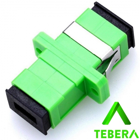 Alinhador acoplador óptico sc/apc (verde) - embalagem com 20 pçs