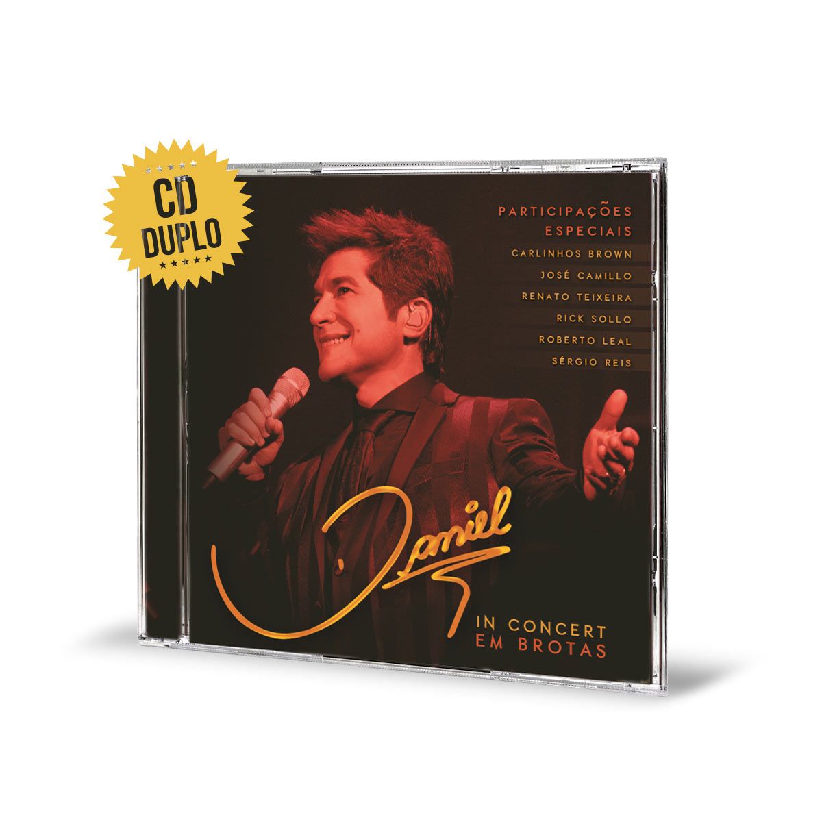 Daniel - In Concert - Em Brotas - (CD Duplo)