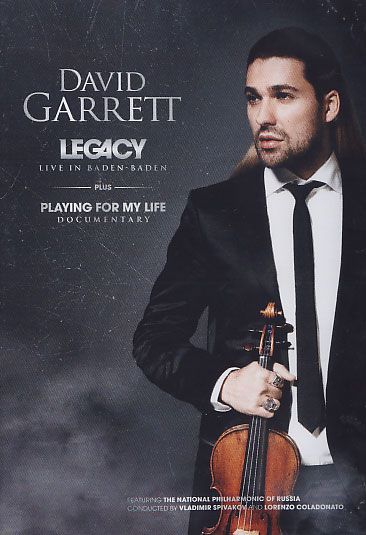 David Garrett - Legacy - Live in Baden-Baden - DVD
