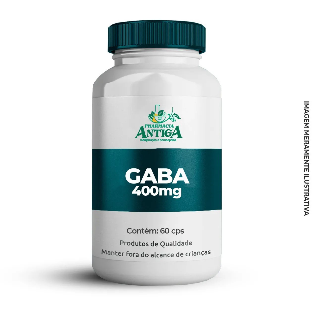 GABA (Acido Gama-aminobutírico) 400 mg 60 cps