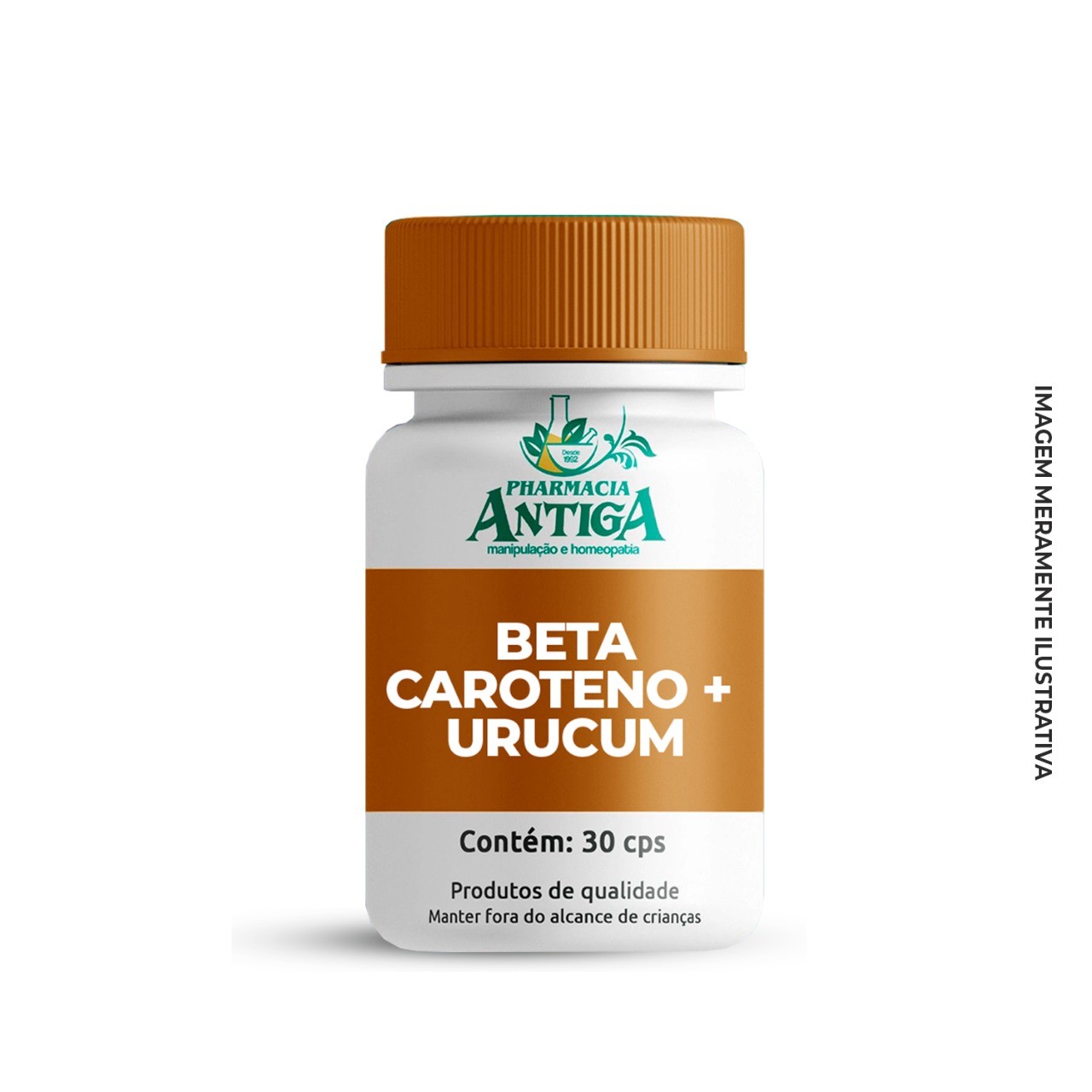 Urucum + Beta caroteno - 30 cps