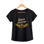 Camiseta QOTSA X Asas - Queens Of The Stone Age - Feminino