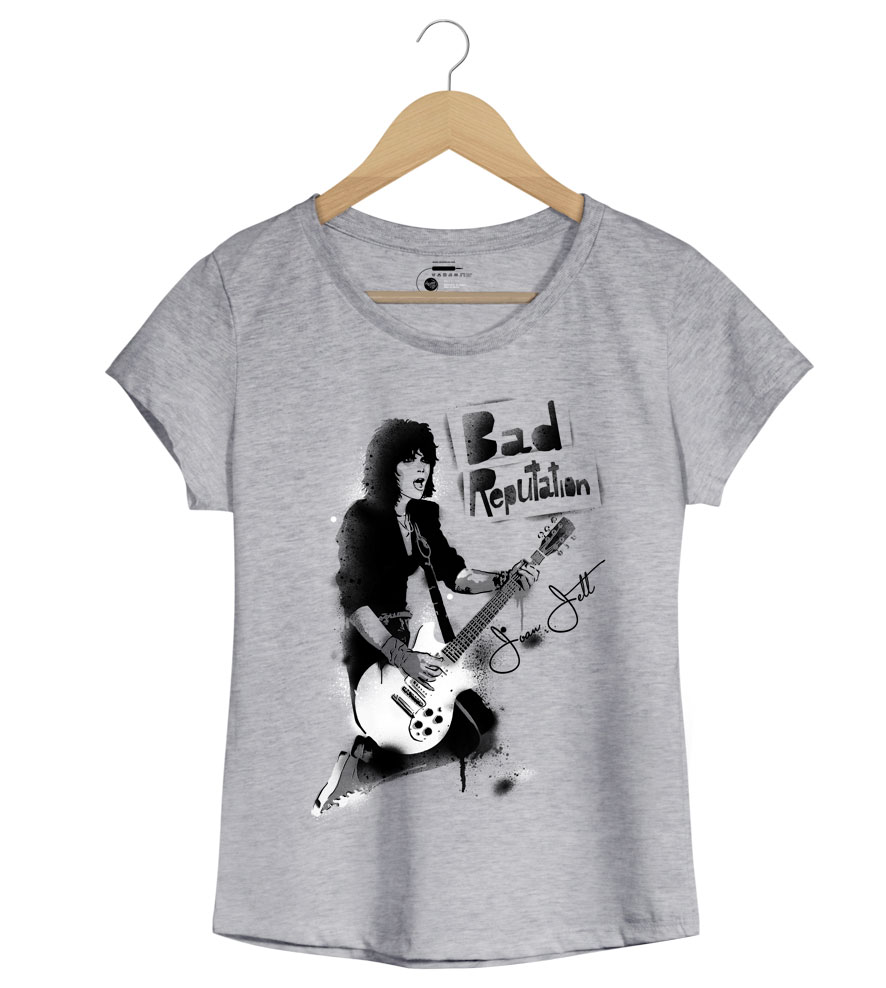 Camiseta Bad Reputation - Joan Jett - Feminino