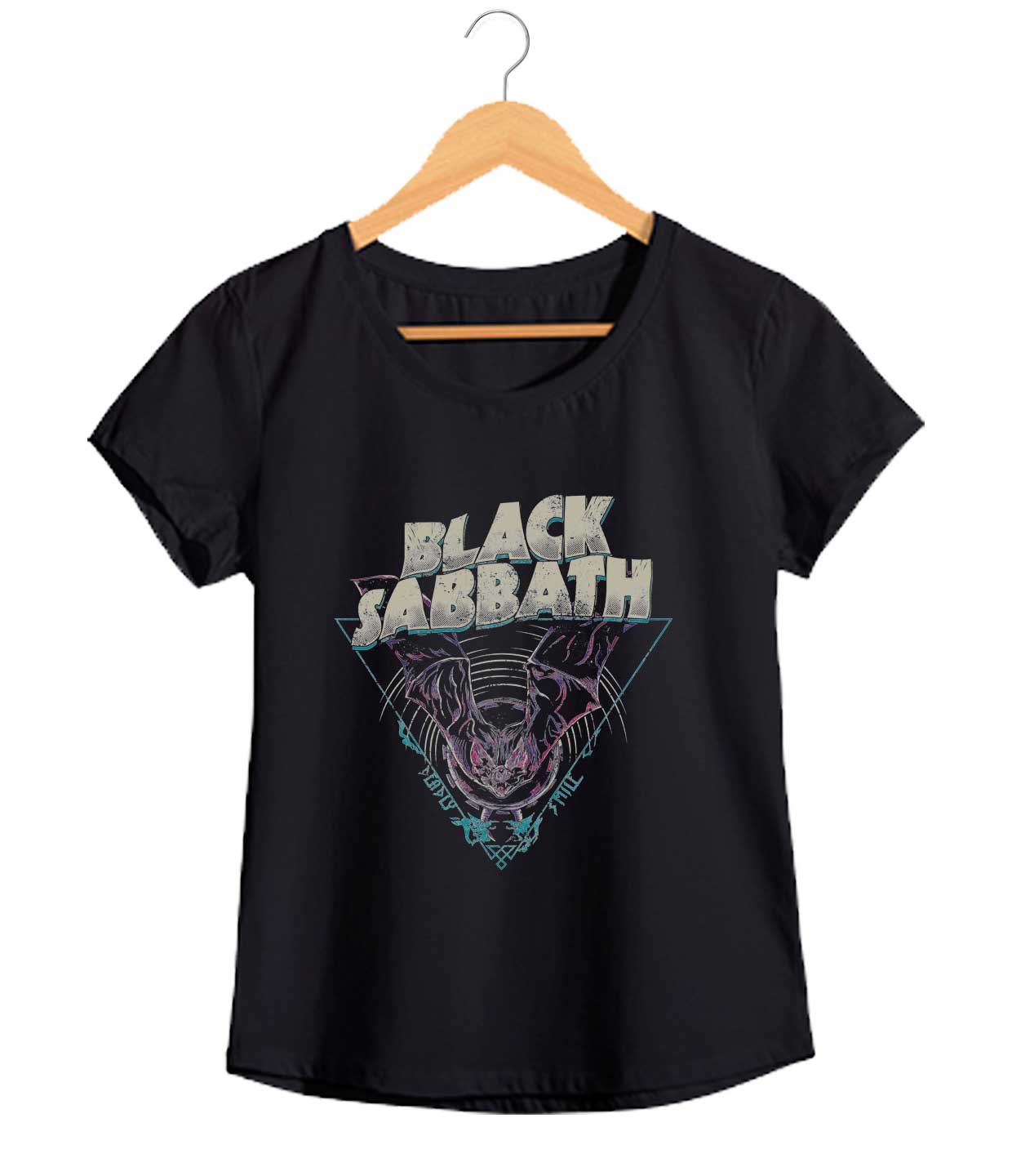 Camiseta Black Sabbath - Deadly Smile - Feminino