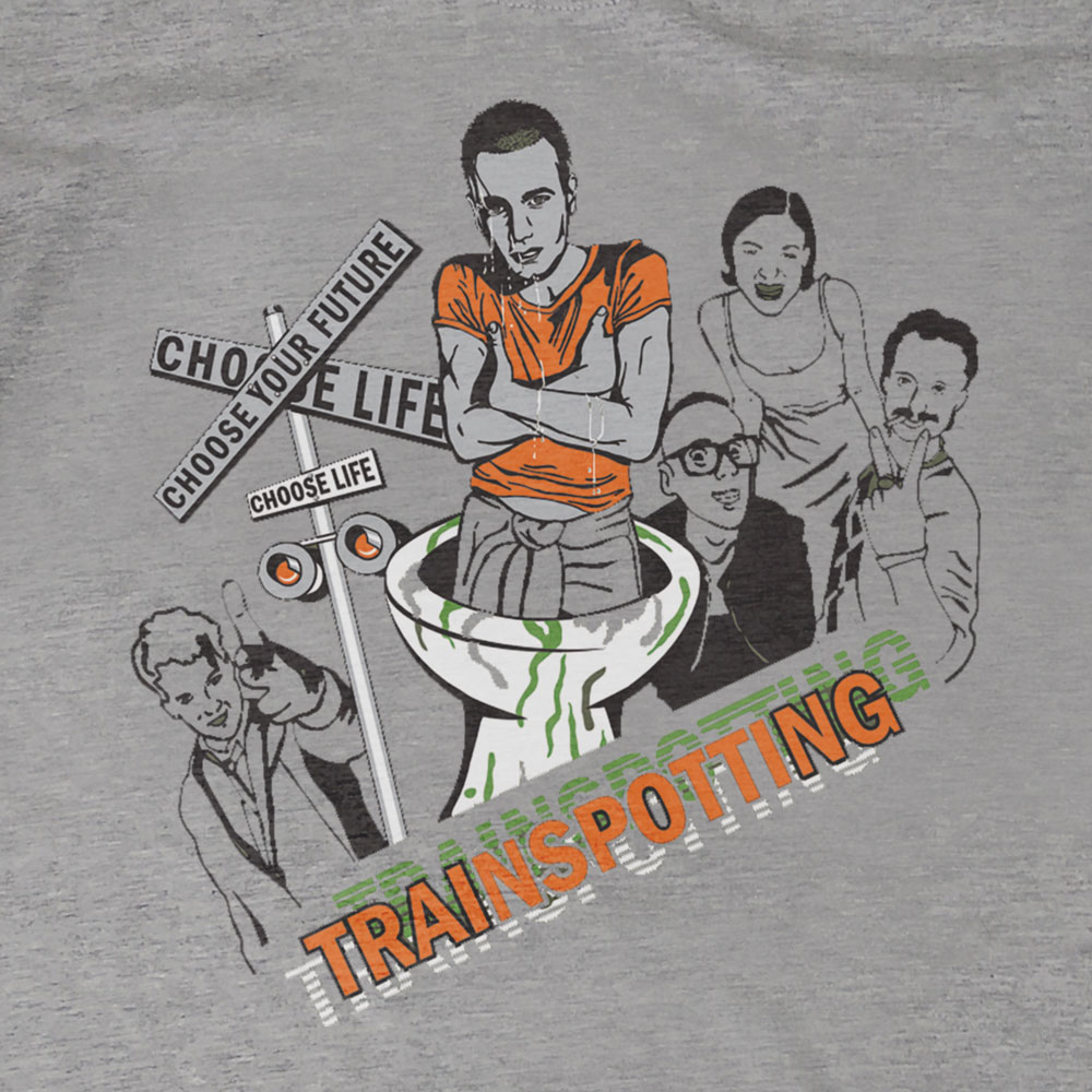 Camiseta Choose Life - Trainspotting  - Feminino