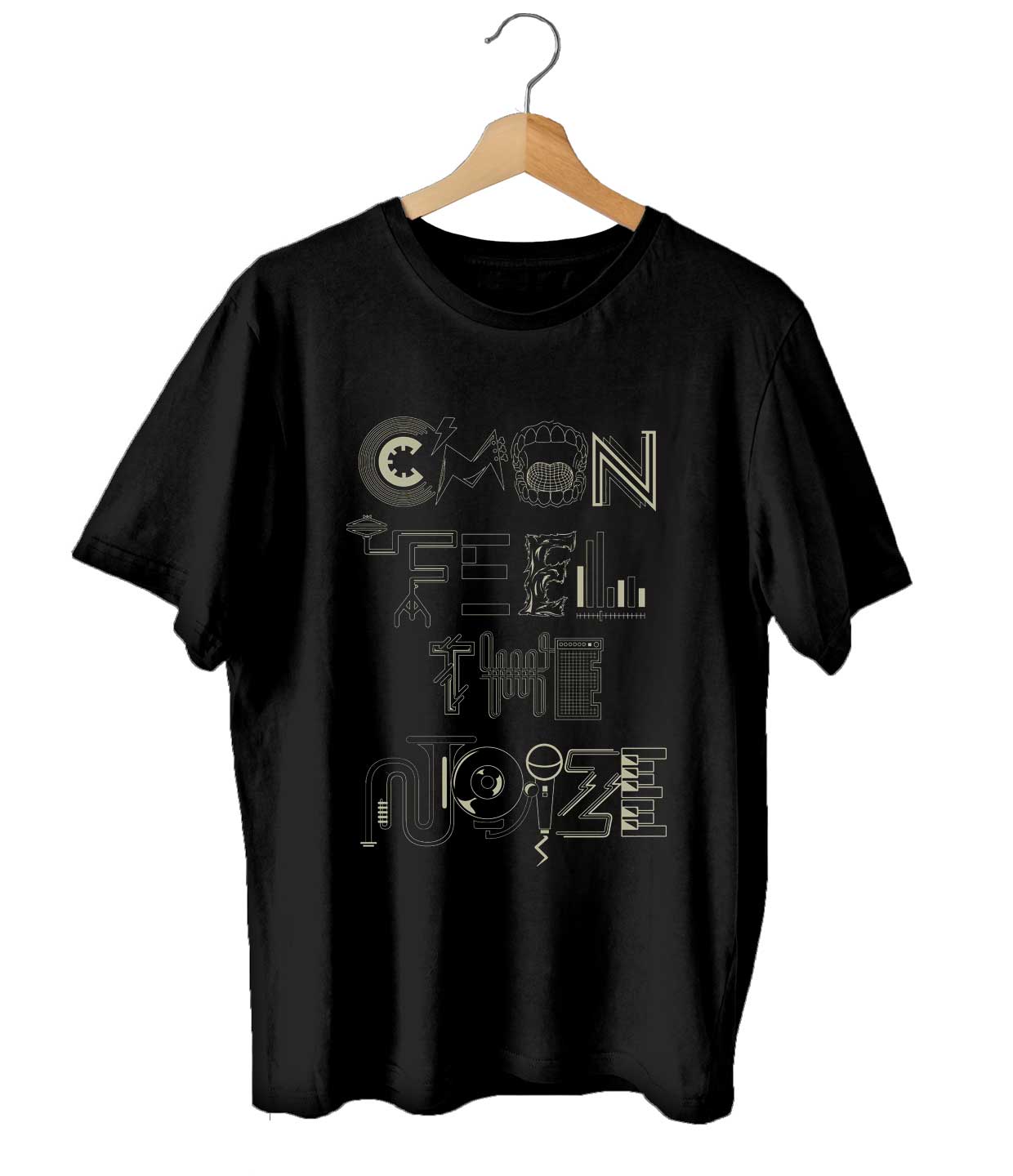 Camiseta Cmon Feel the Noize - Masculino