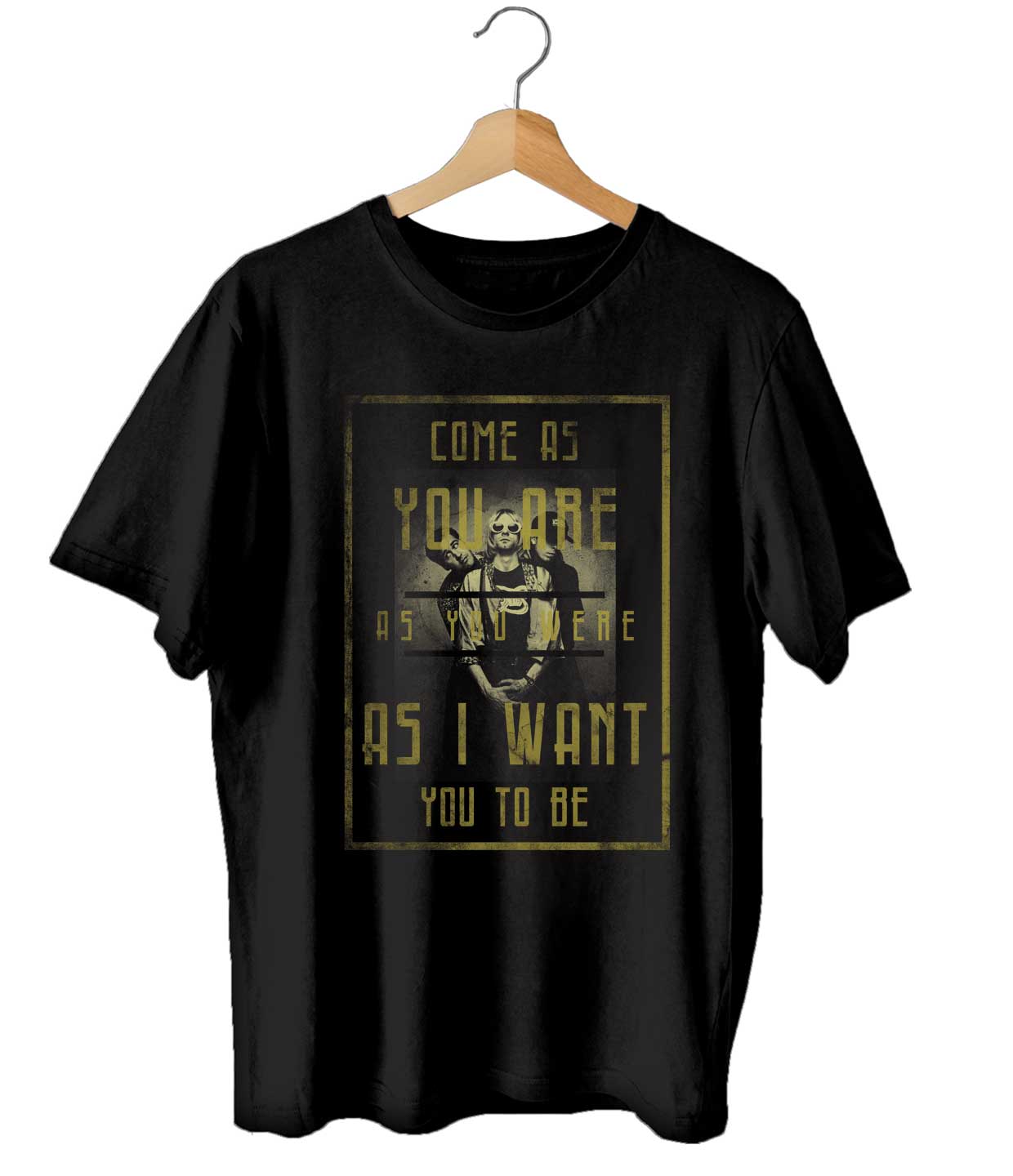 Camiseta Come as You Are - Nirvana - Masculino