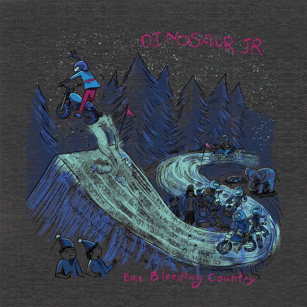 Camiseta Ear Bleeding Country - Dinosaur Jr - Masculino