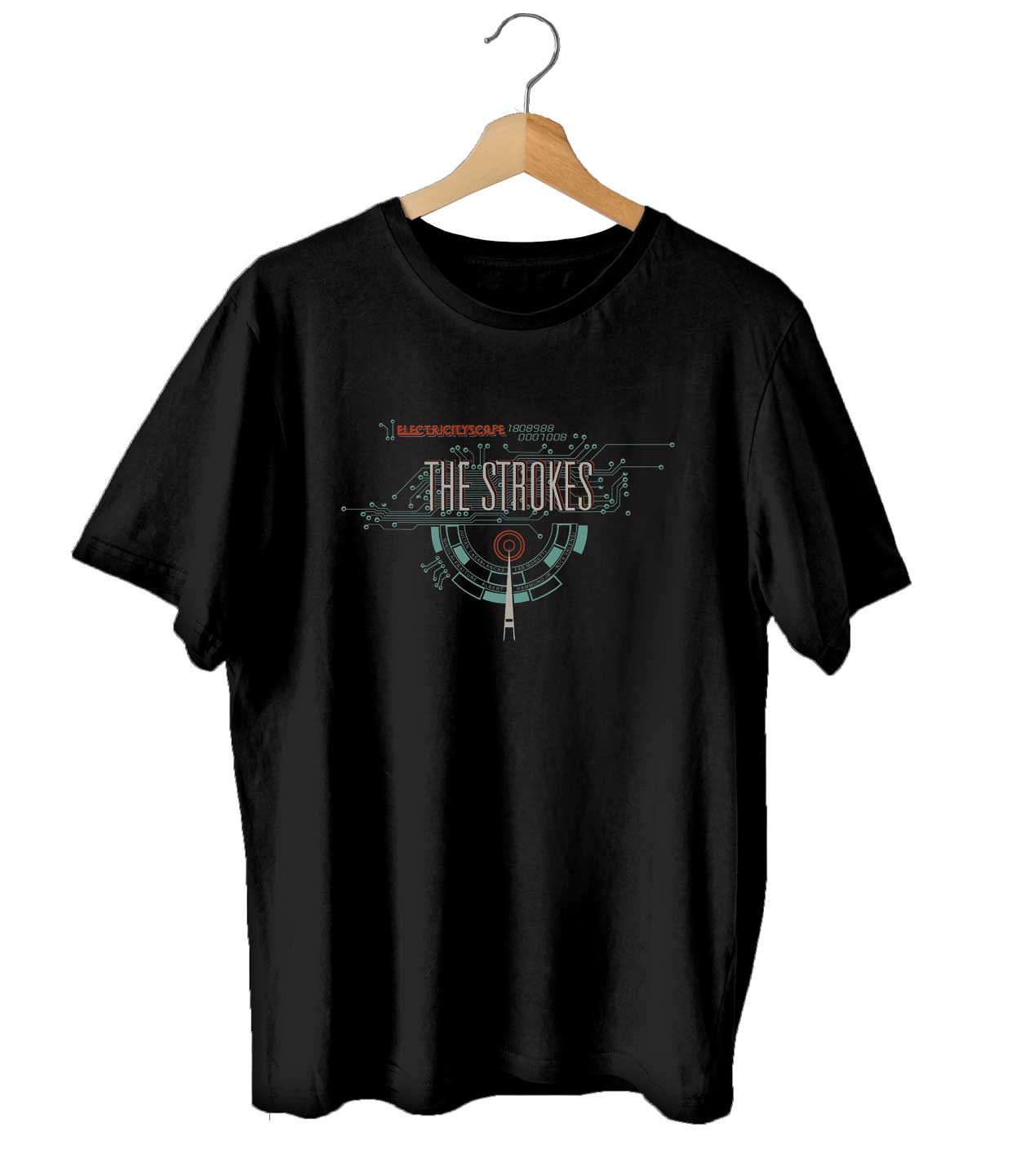 Camiseta Electricityscape - The Strokes - Masculino