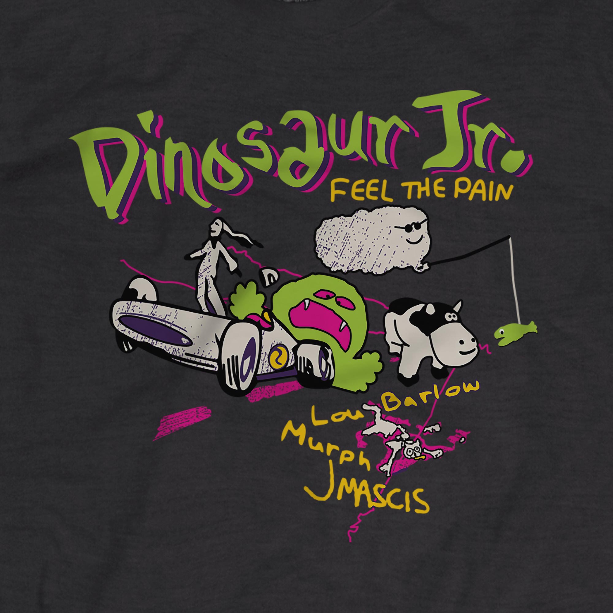 Camiseta Feel The Pain - Dinosaur Jr. - Masculino
