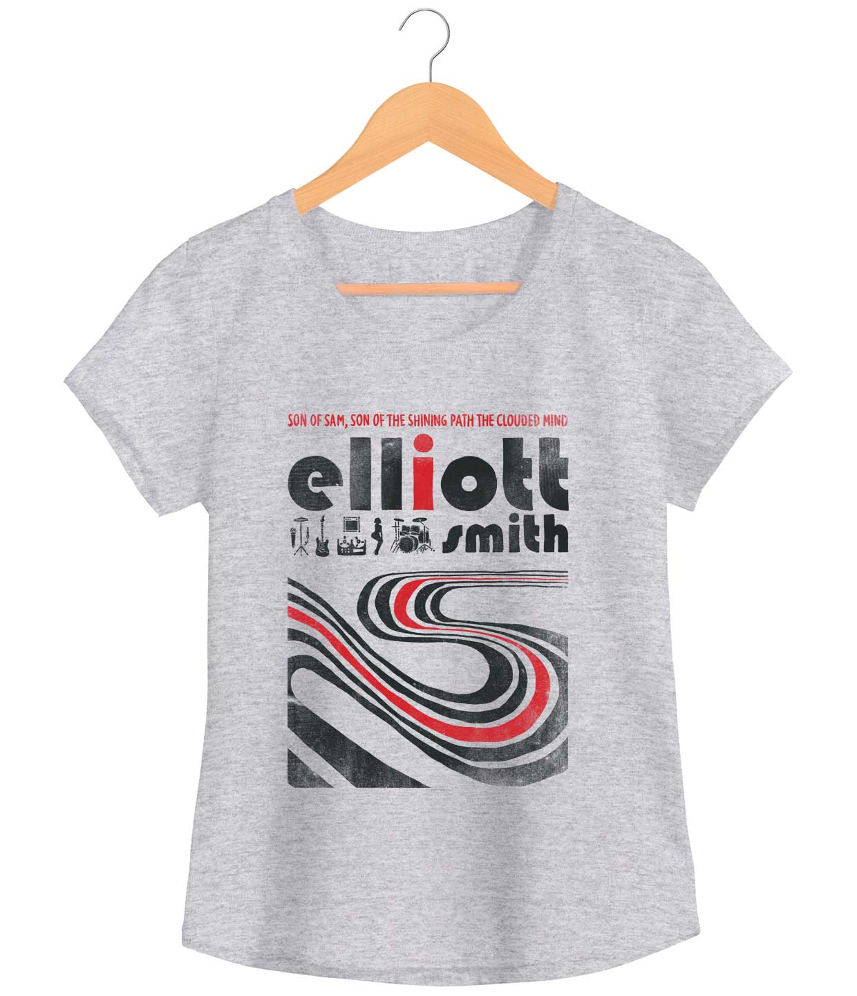 Camiseta Figure 8 - Elliott Smith - Feminino