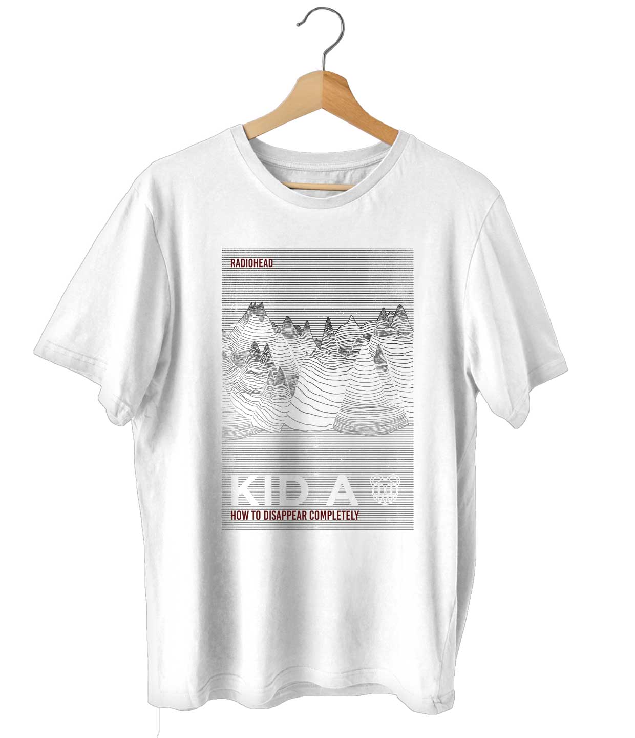Camiseta How To Disappear Completely - Radiohead - Masculino