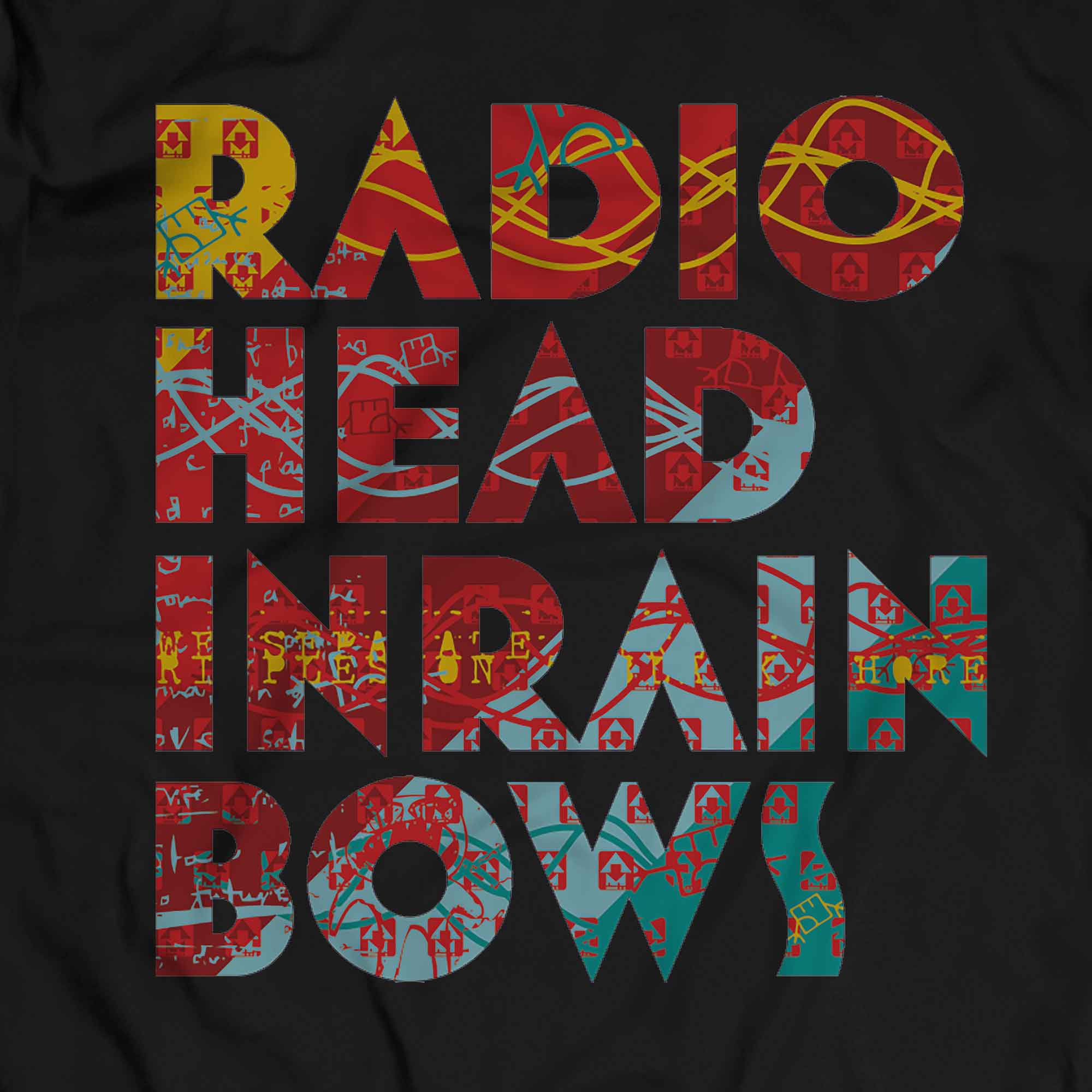Camiseta In Rainbows - Radiohead - Masculino