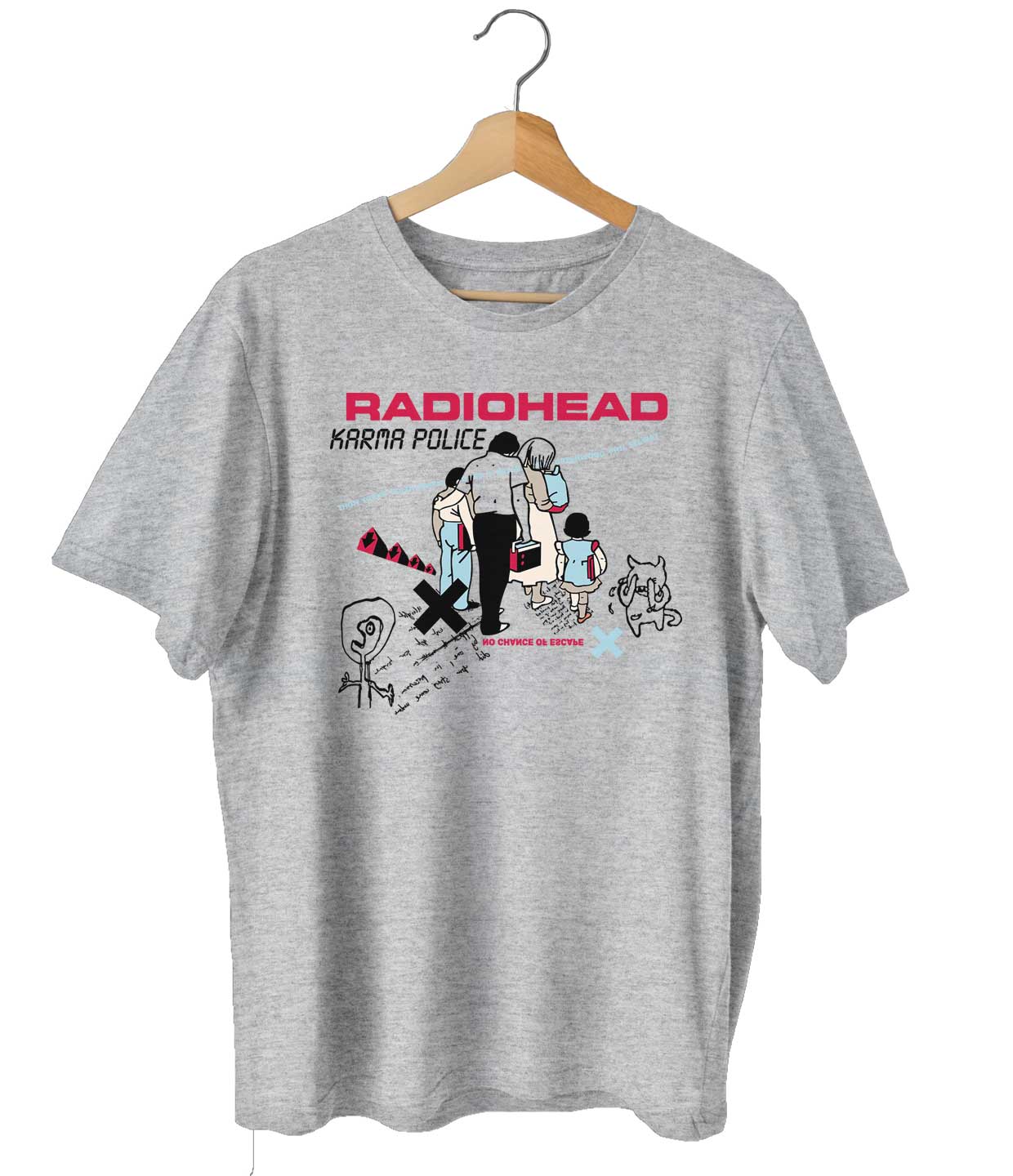 Camiseta Karma Police - Radiohead - Masculino