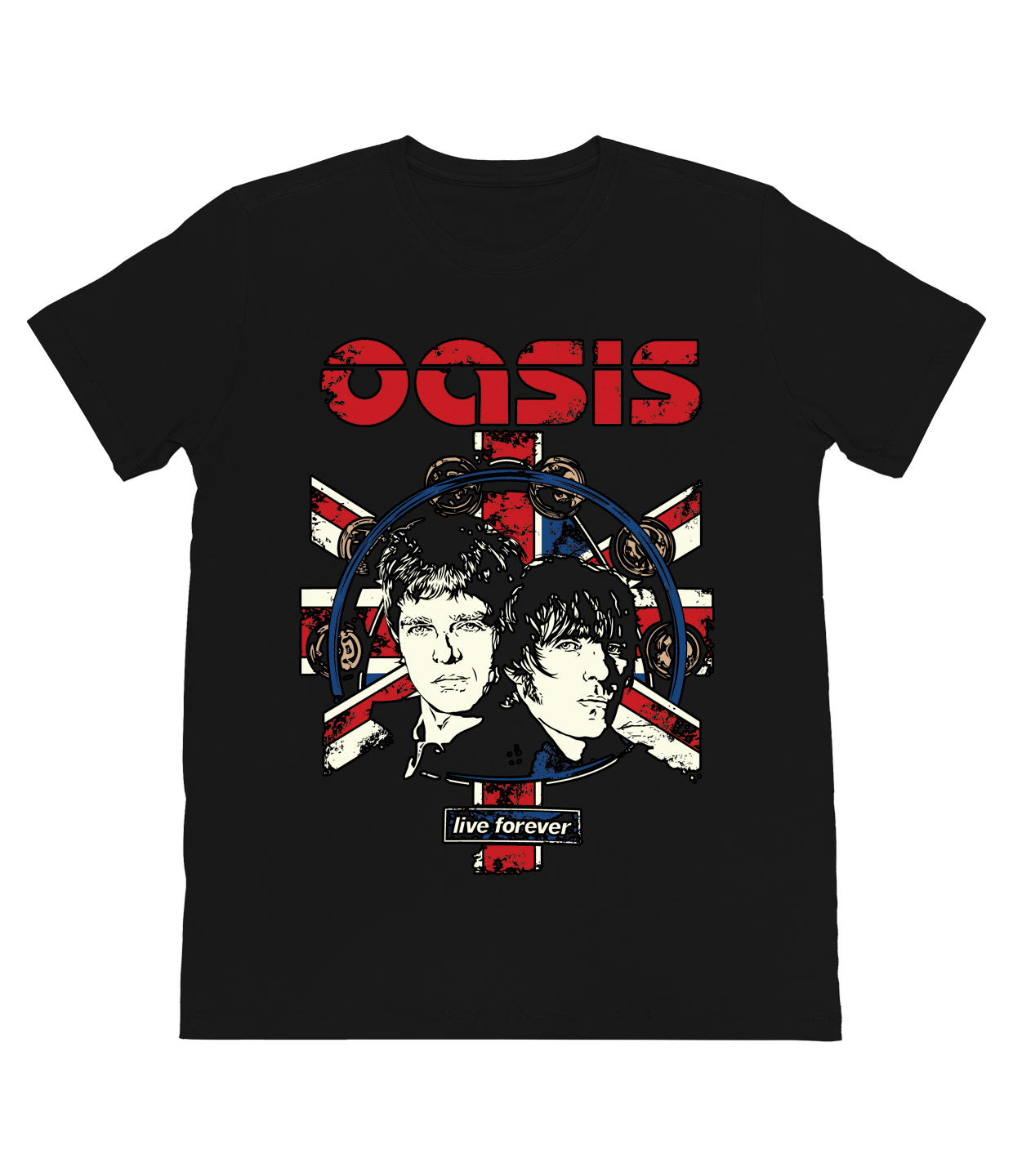 Camiseta Live Forever - Oasis - Masculino