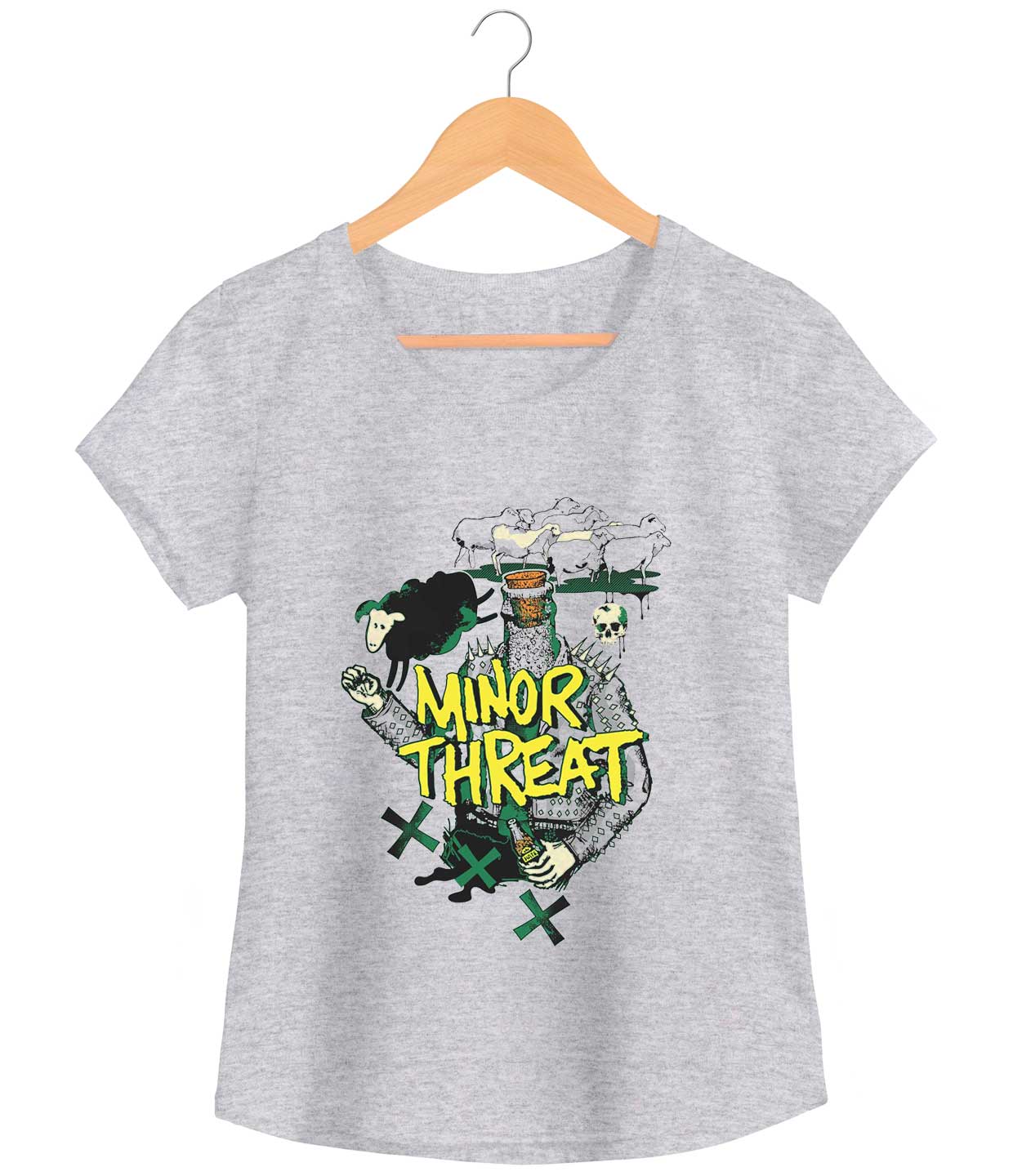 Camiseta Minor Threat - Feminino