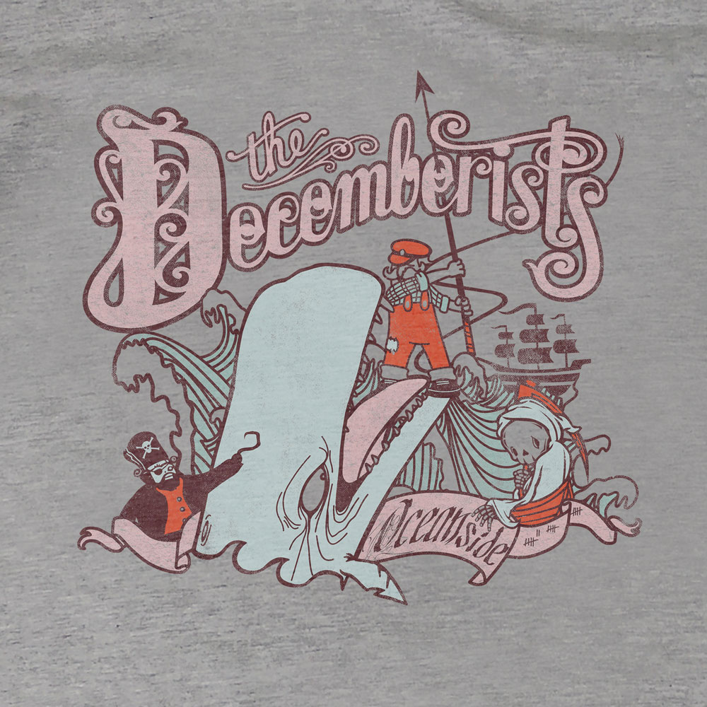 Camiseta Oceanside - The Decemberists - Feminino