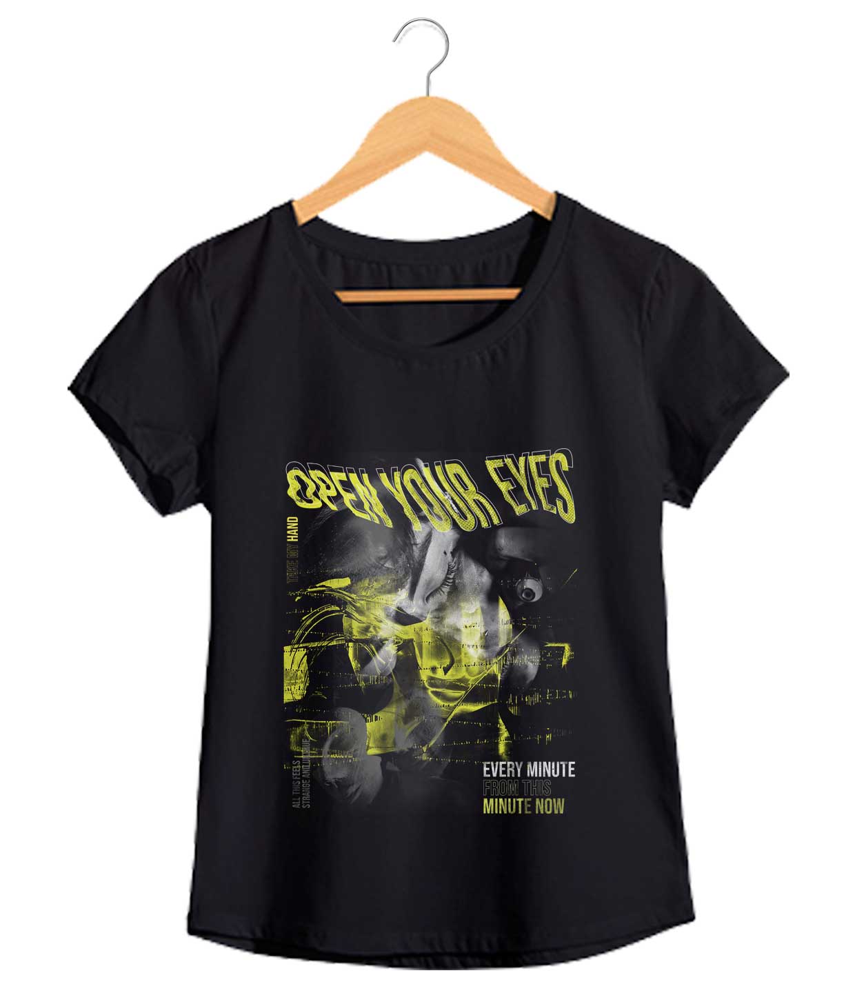 Camiseta Open Your Eyes - Feminino
