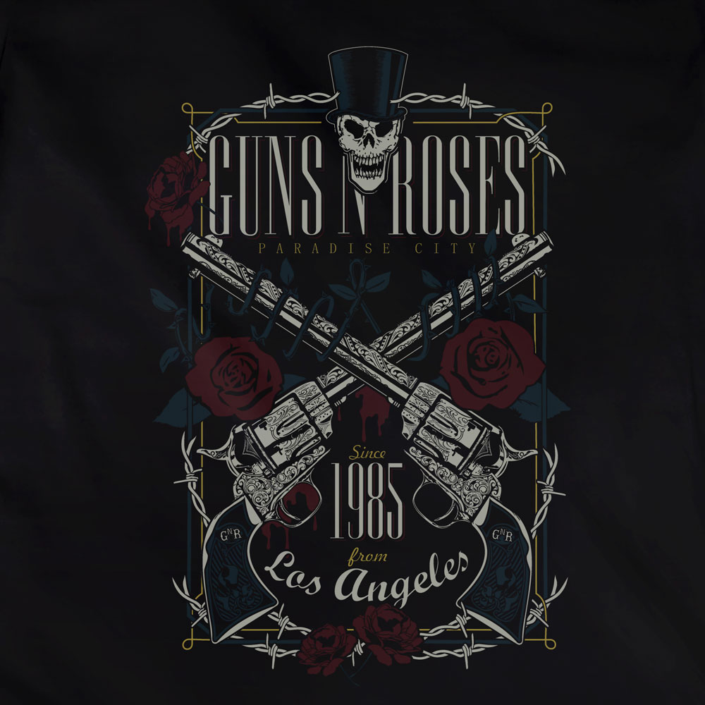 Camiseta Paradise City - Guns N Roses - Feminino