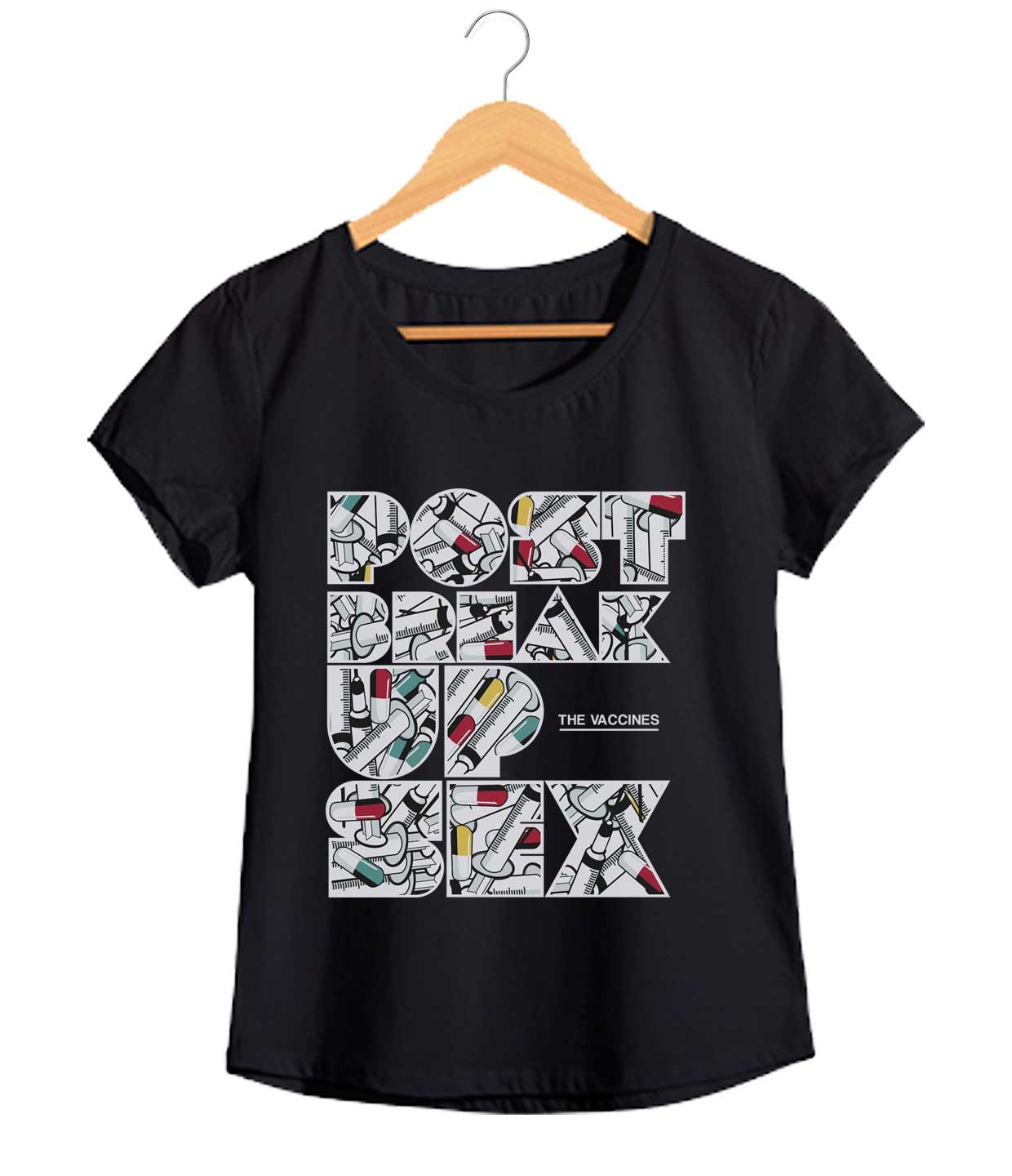 Camiseta Post Break Up Sex - The Vaccines - Feminino