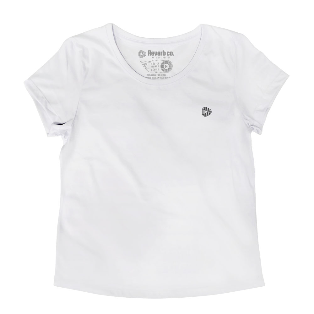 Camiseta Reverb Básica - Feminino - Branca