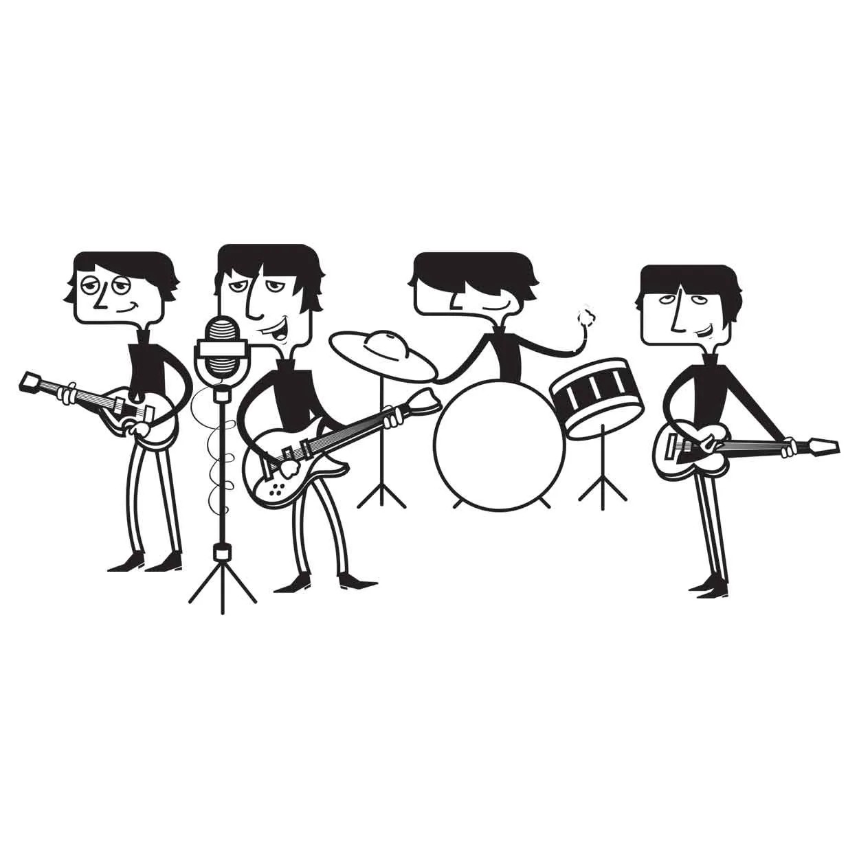 Camiseta The Beatles - Infantil