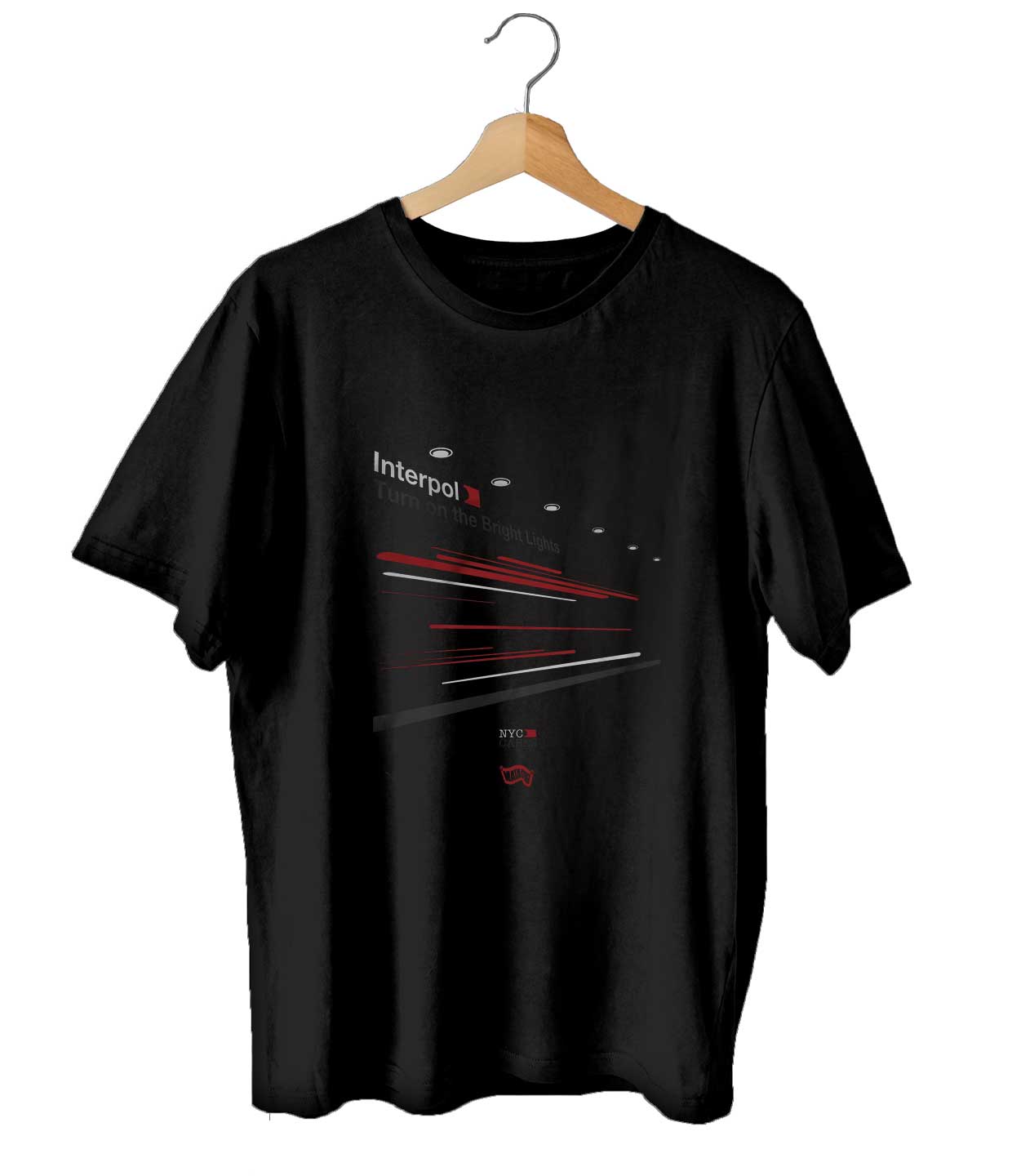 Camiseta Turn On The Bright Lights 3 - Interpol - Masculino