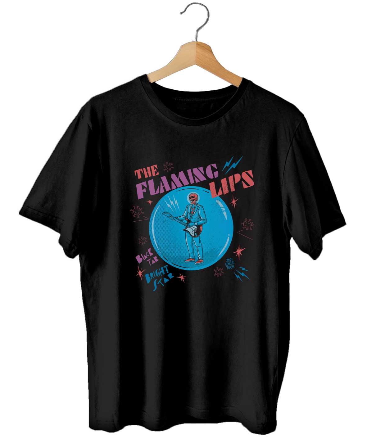 Camiseta Two - The Flaming Lips - Masculino