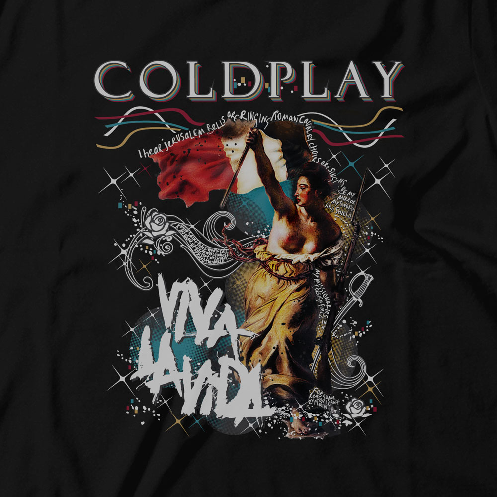 Camiseta Viva La Vida - Coldplay - Infantil