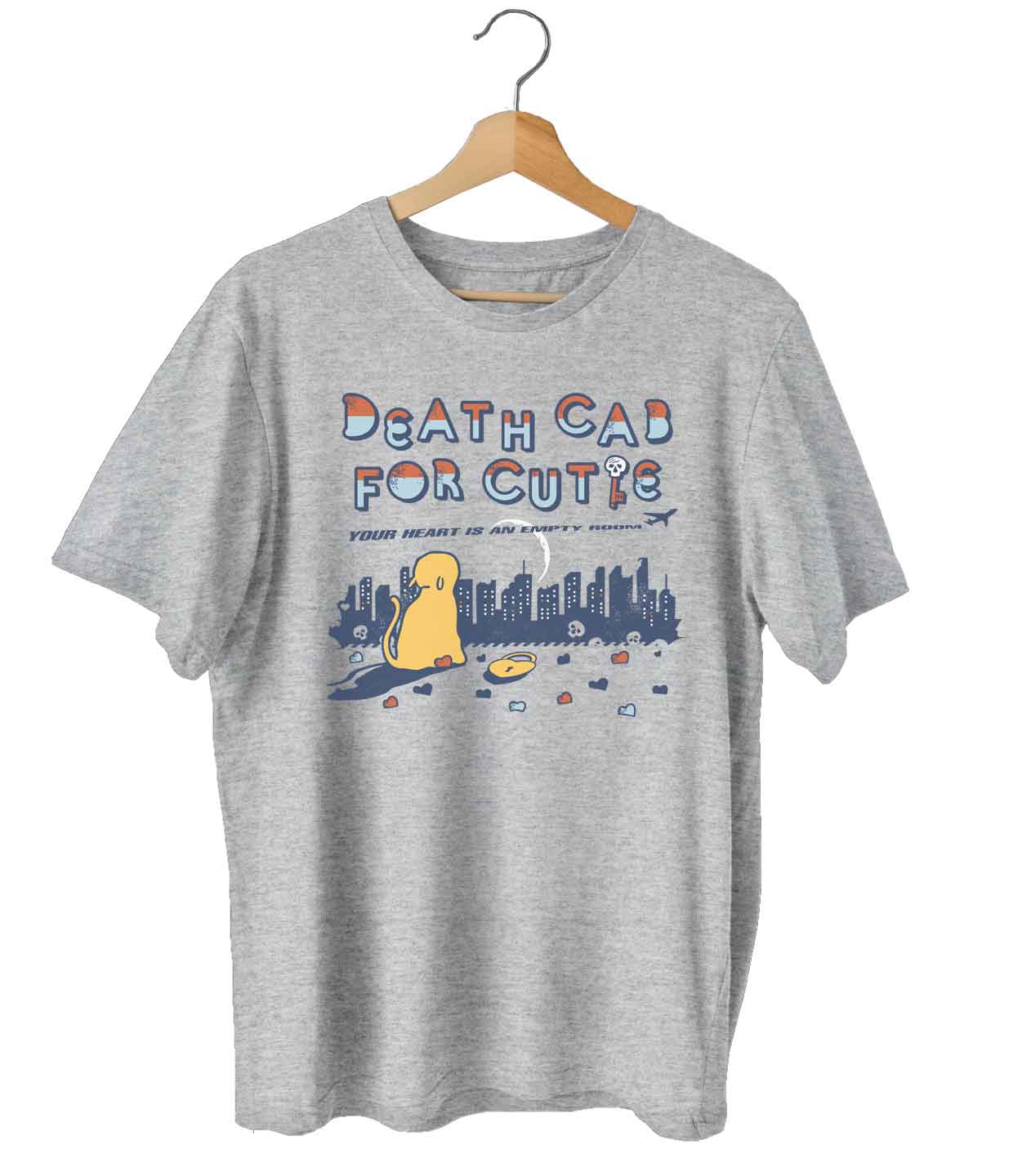 Camiseta Your Heart Is An Empty Room - Death Cab - Masculino
