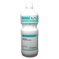 Clorexidina 0,2% Riohex - Solução Antisséptica Aquosa 1 litro - Dermo Suave