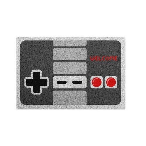 Capacho Em Vinil Gamer Joystick Nintendo 40x60 cm  - Zap Tapetes e Capachos Personalizados