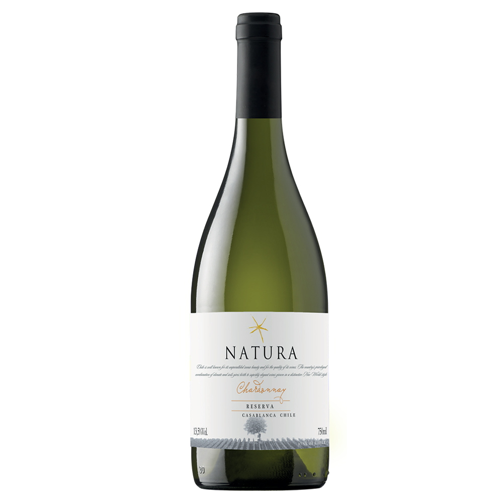 Vinho Branco Indomita Natura Reserva Chardonnay - 750ml