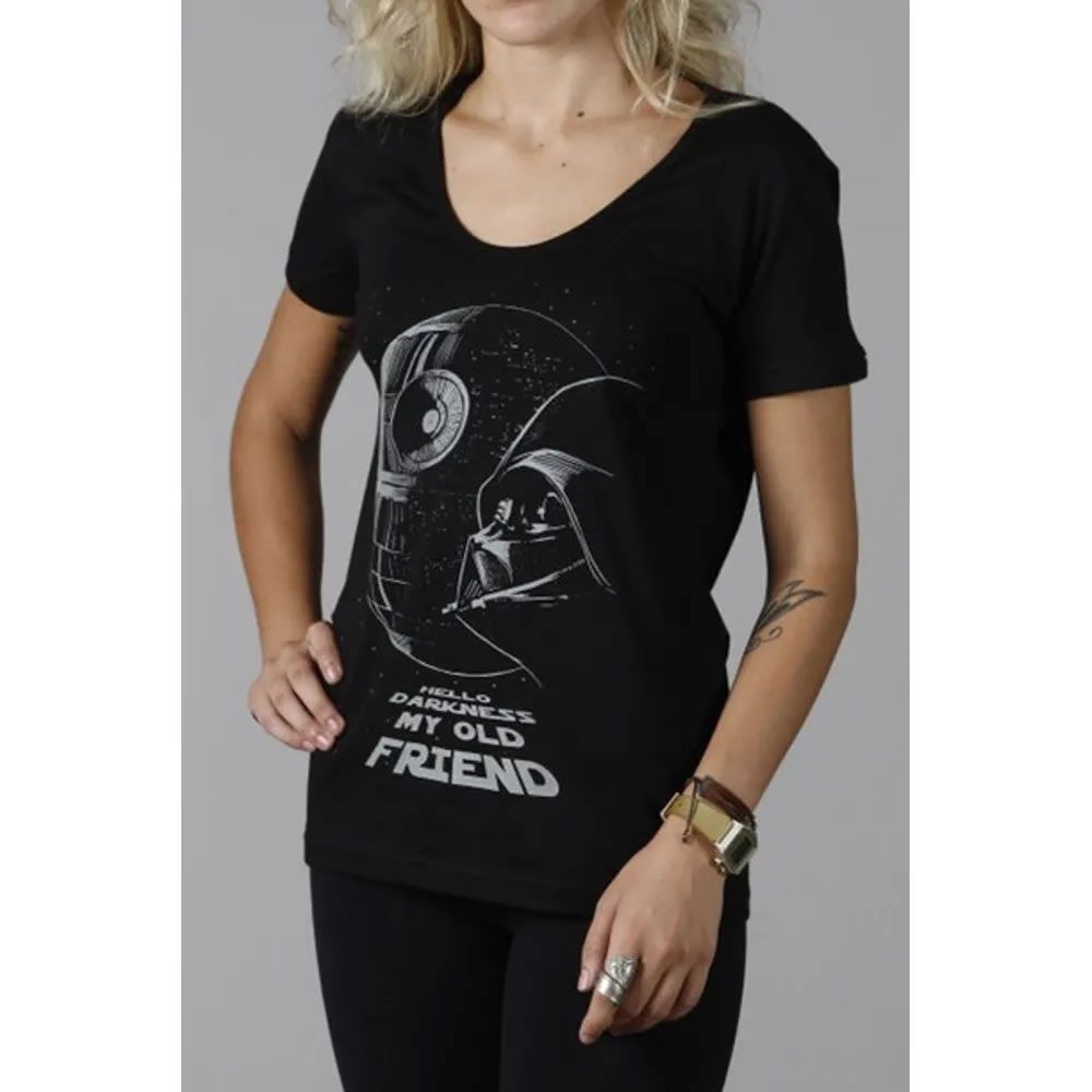 Camiseta Feminina Death Star