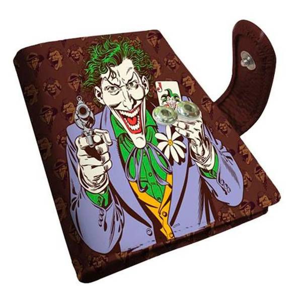 Porta Cartão Coringa Joker Marrom