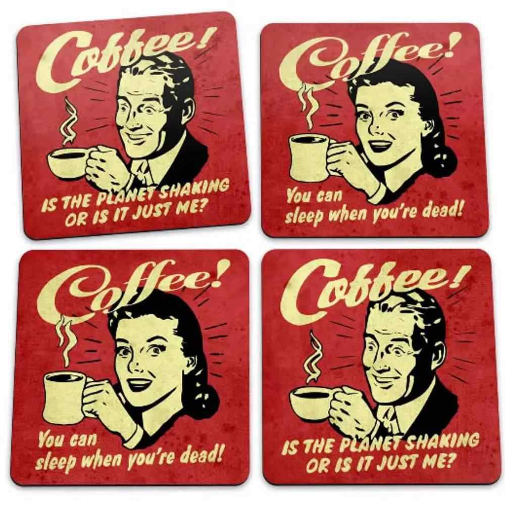 Porta Copos Coffee Addict