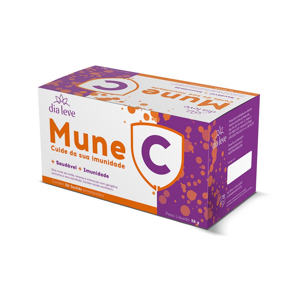 Mune C Vitamina C Cuide da sua imunidade 30 Saches