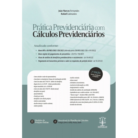 Prática previdenciária com cálculos previdenciários 2ª edição
